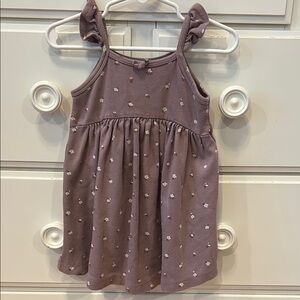 Jamie Kay Lavender Dress with Floral Accents